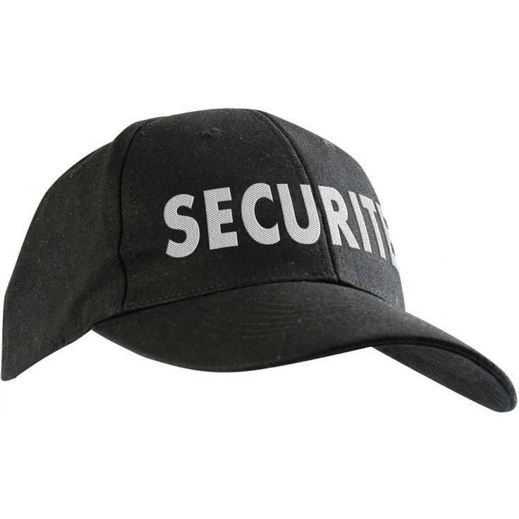 Casquette de sécurité noire extraite du catalogue Athos Textile, page 5