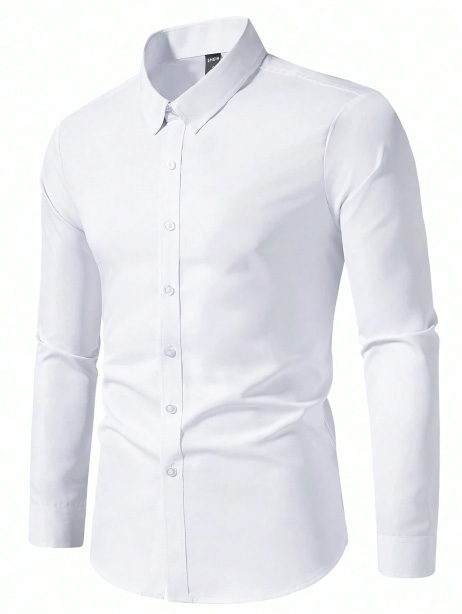 Chemise professionnelle blanche extraite du catalogue Athos Textile